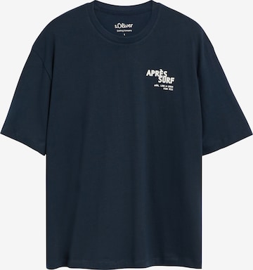 s.Oliver Shirt in Blue: front