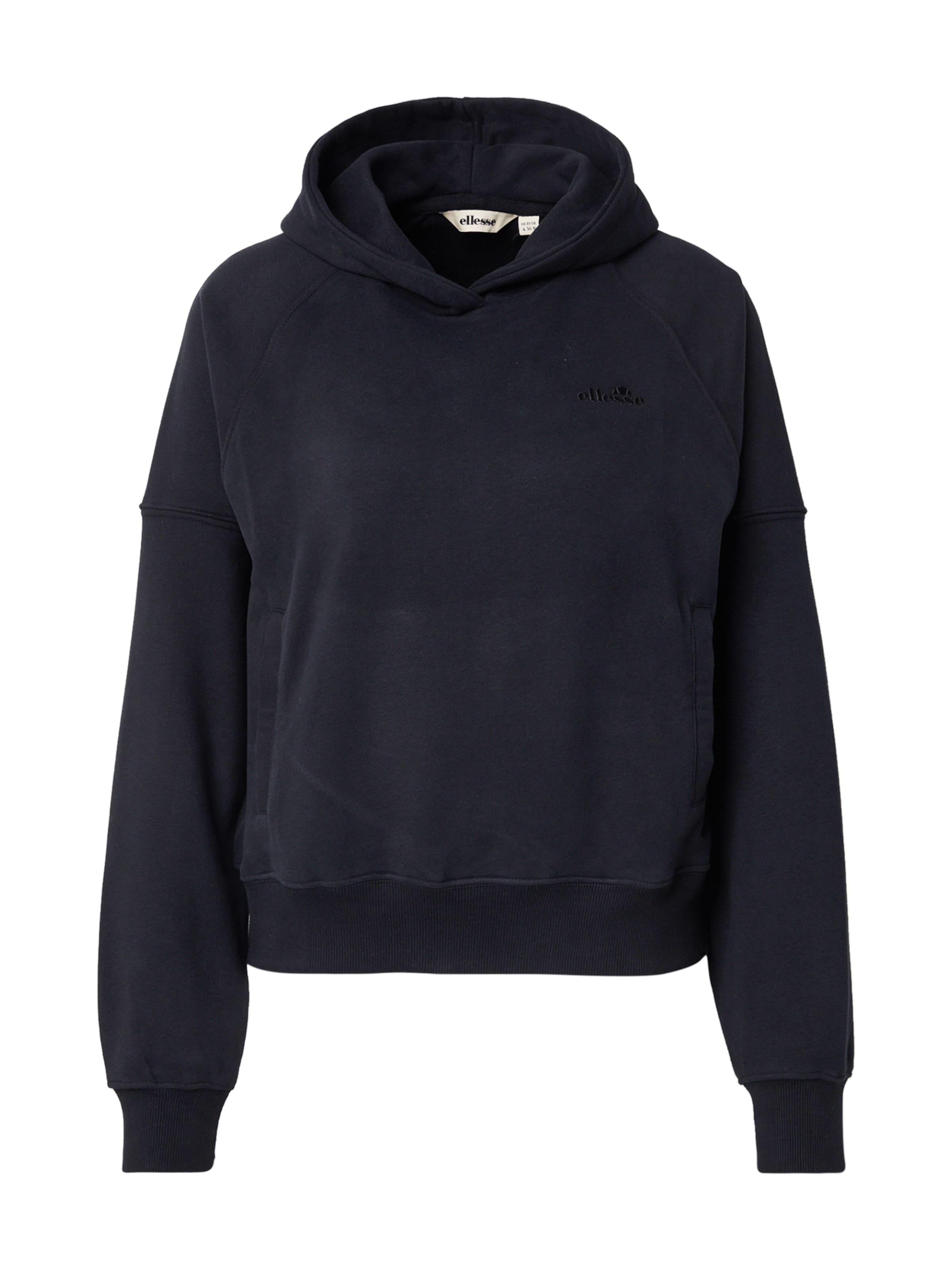 Sweat-shirt 'Liscia' ELLESSE en noir : devant