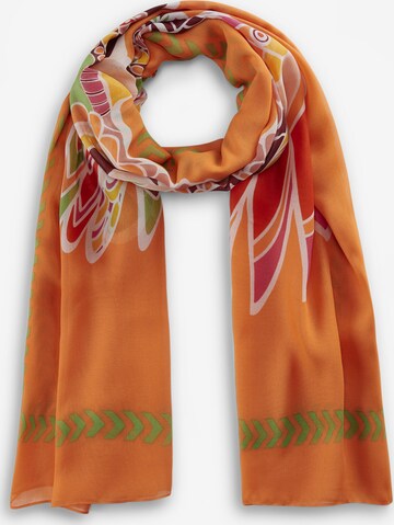 CODELLO Scarf in Orange: front