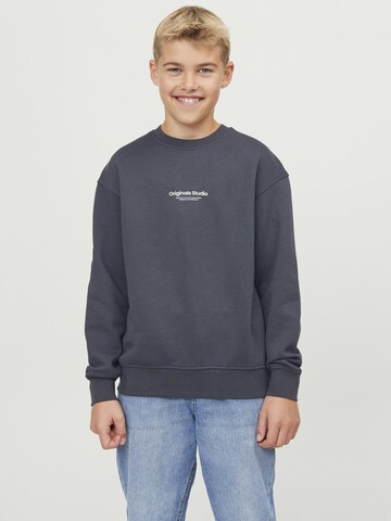 Sweat Jack & Jones Junior en gris : devant