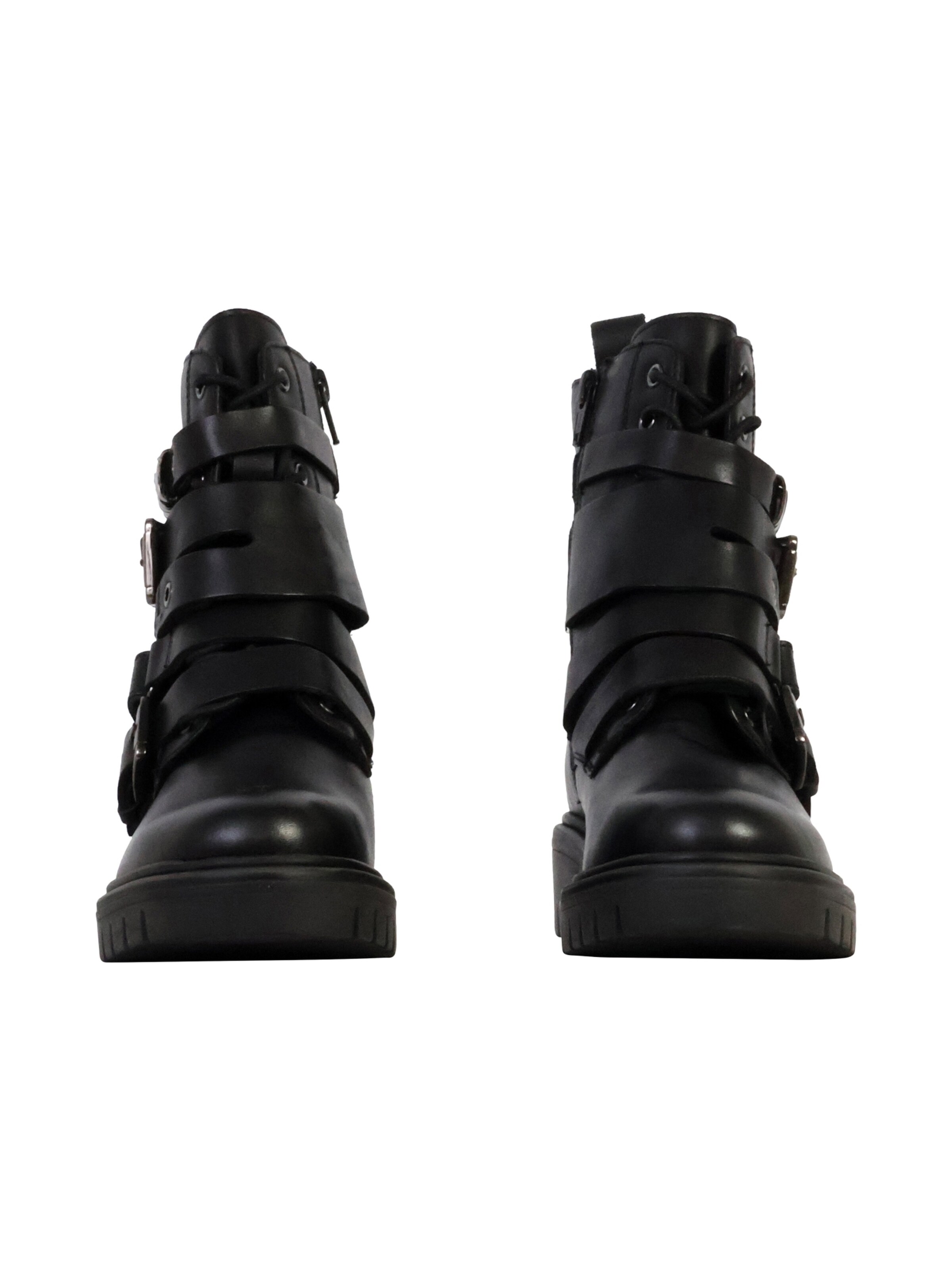 Ankle boots 'Lederstiefeletten Zeloe' di Kaporal in nero