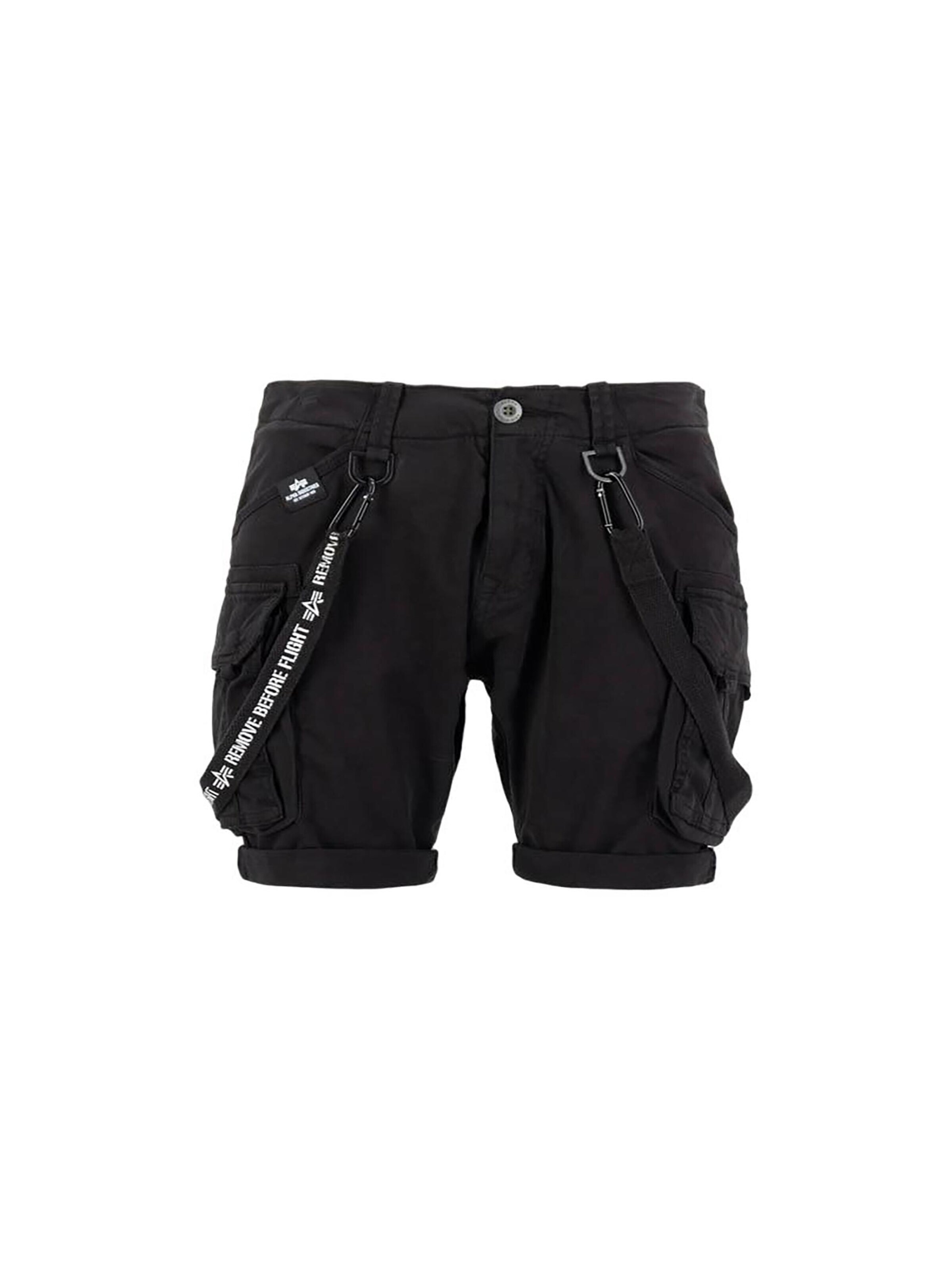 ALPHA INDUSTRIES Regular Hose 'Utility'‌‌‌‌‌‌‌‌‌‌ in Schwarz: Vorderseite