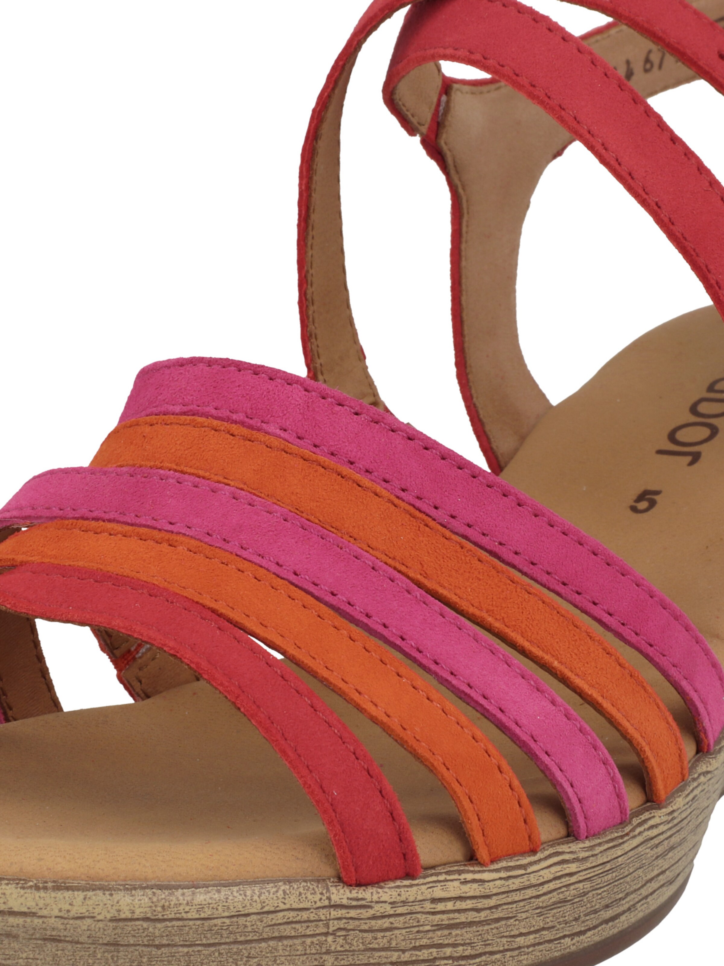 GABOR - Sandália em vermelho