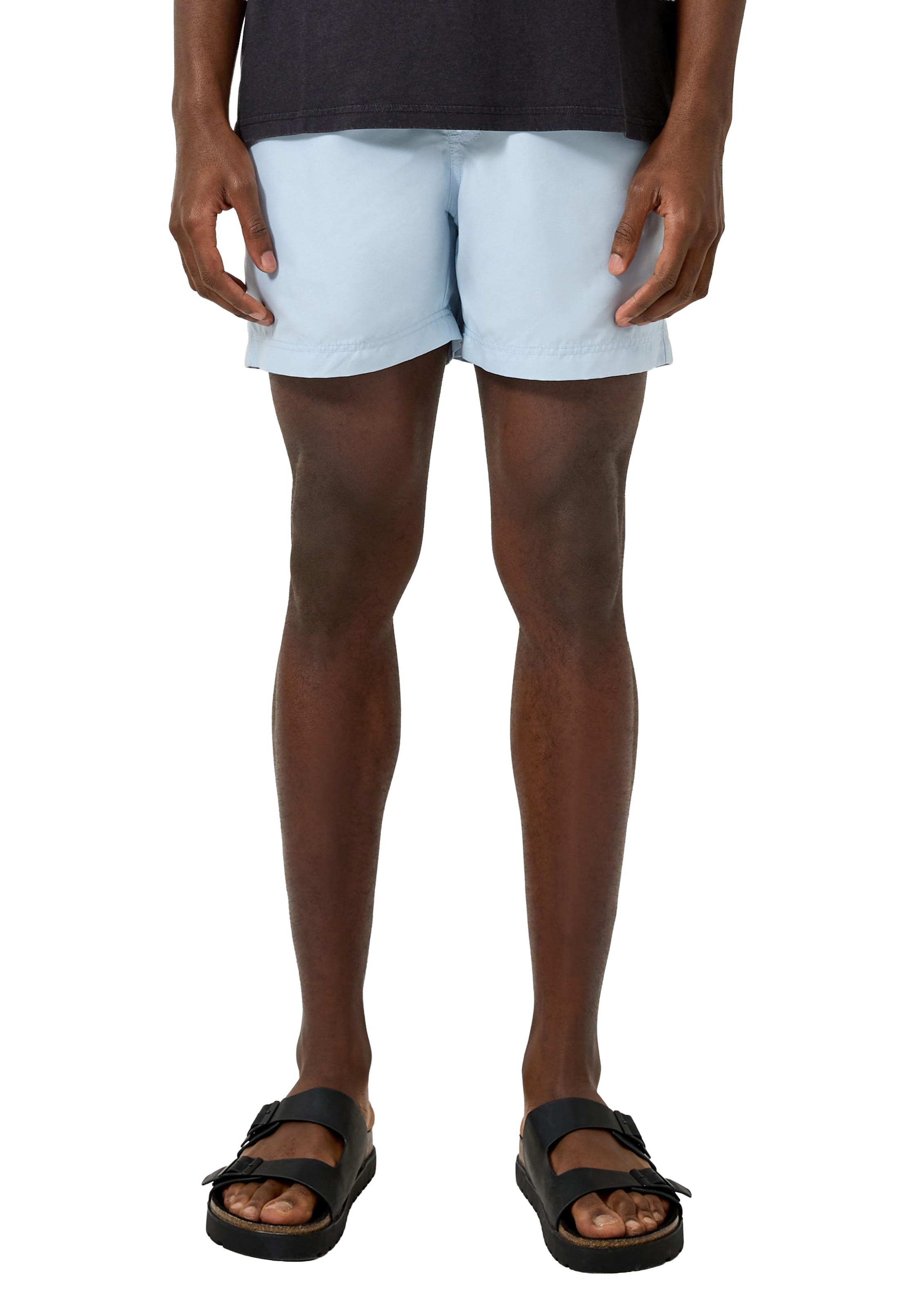 QS Badeshorts in Blau: Vorderseite