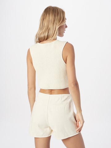 CATWALK JUNKIE Knitted Top 'NOOMIE' in White