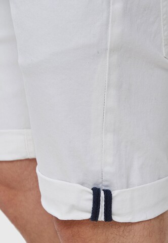 INDICODE JEANS Regular Trousers 'Villeurbanne' in White