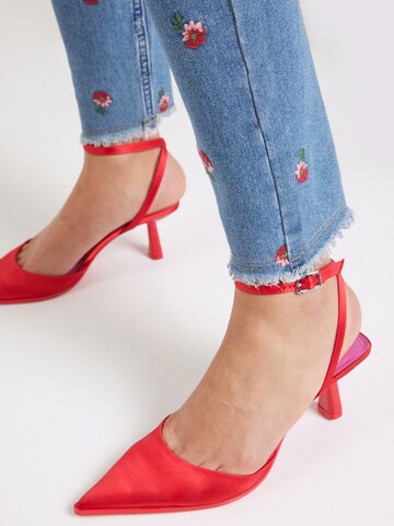 Skinny Jeans 'ONLHUSH' di ONLY in blu