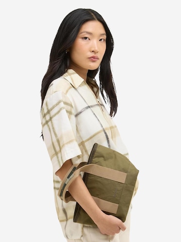 Barbour Schoudertas 'MINI MYA TOTE LBA0523' in Groen: voorkant