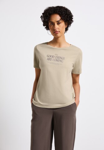 STREET ONE Shirt in Beige: front