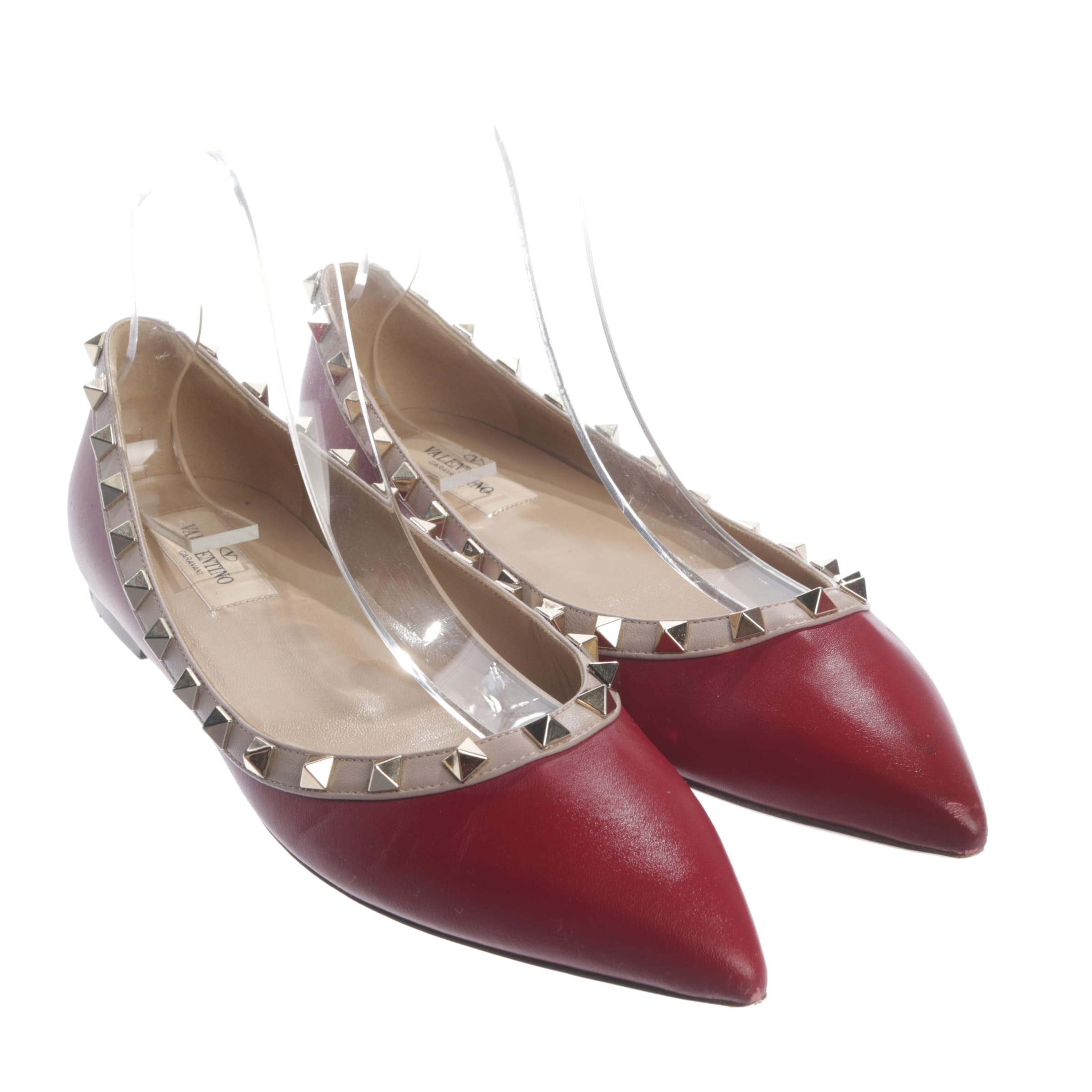 VALENTINO Flats & Loafers in 39 in Red, Item view