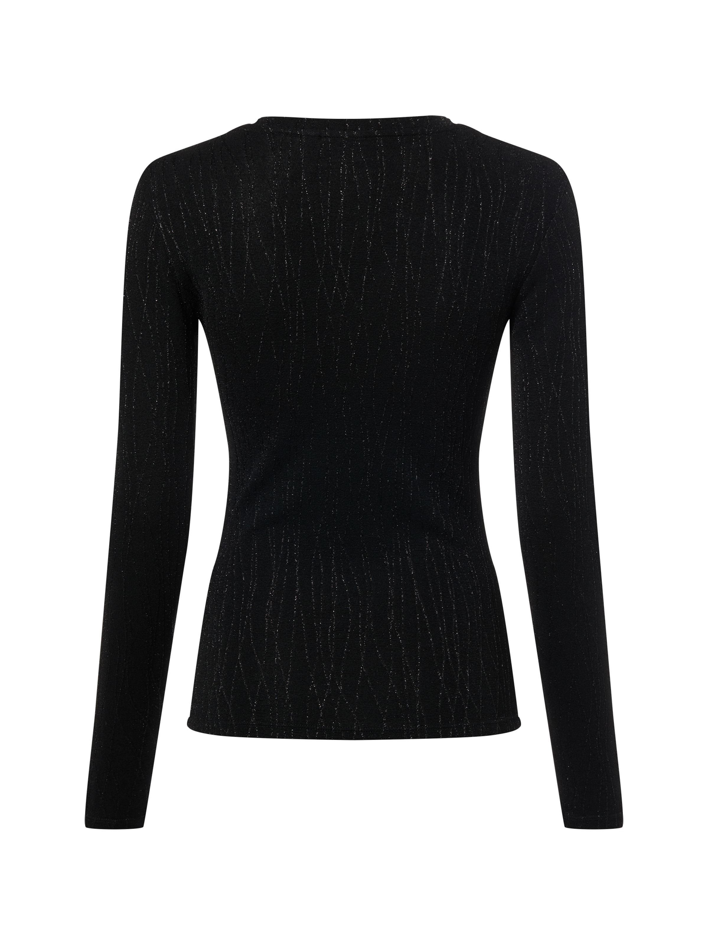 VILA Langarmshirt ' VIZoa ' in Schwarz