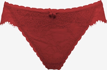 SugarShape Thong 'Emilia' in Red: front