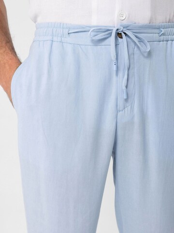 Antioch Loose fit Pleat-front trousers in Blue