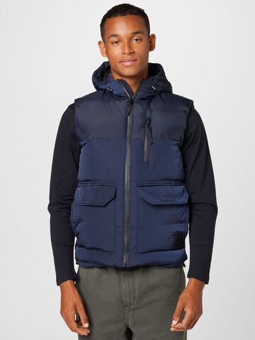 River Island Weste in Blau: Vorderseite