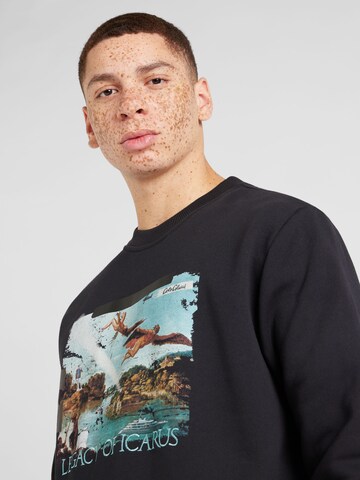 Carlo Colucci Sweatshirt in Schwarz