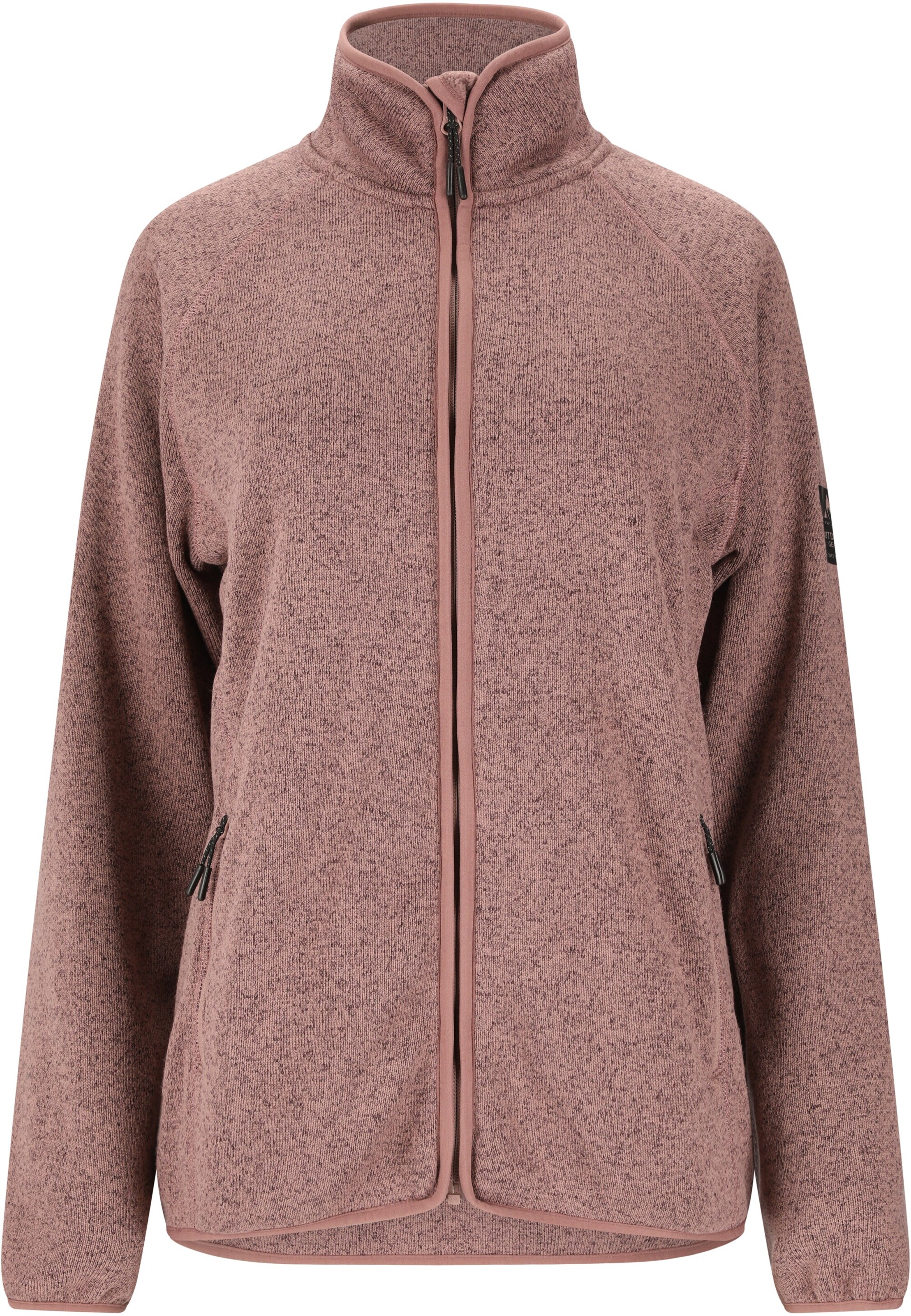 Whistler Fleece jacket 'Wolven' in Red: front