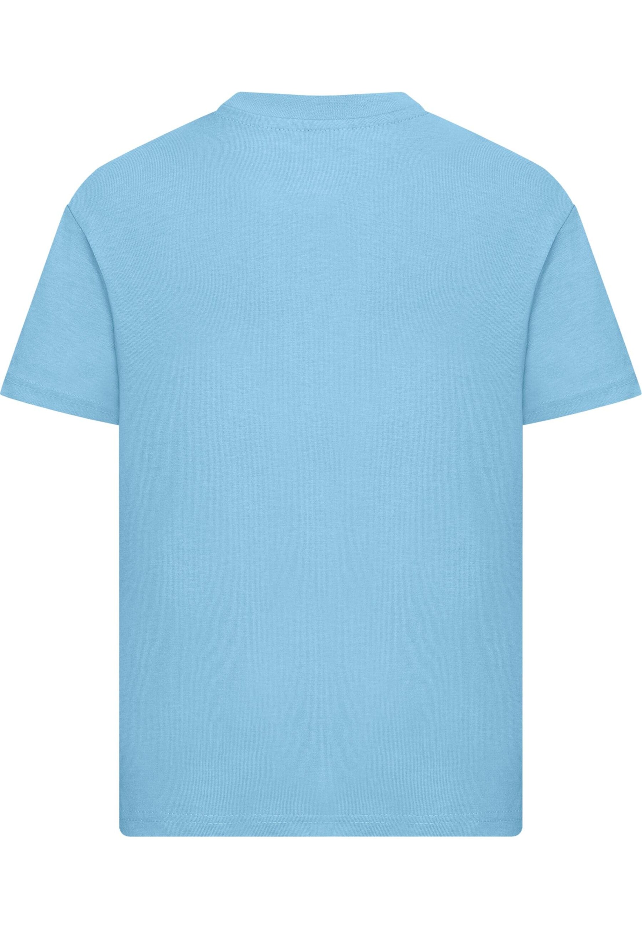 Merchcode T-Shirt 'Little Dino' in Blau