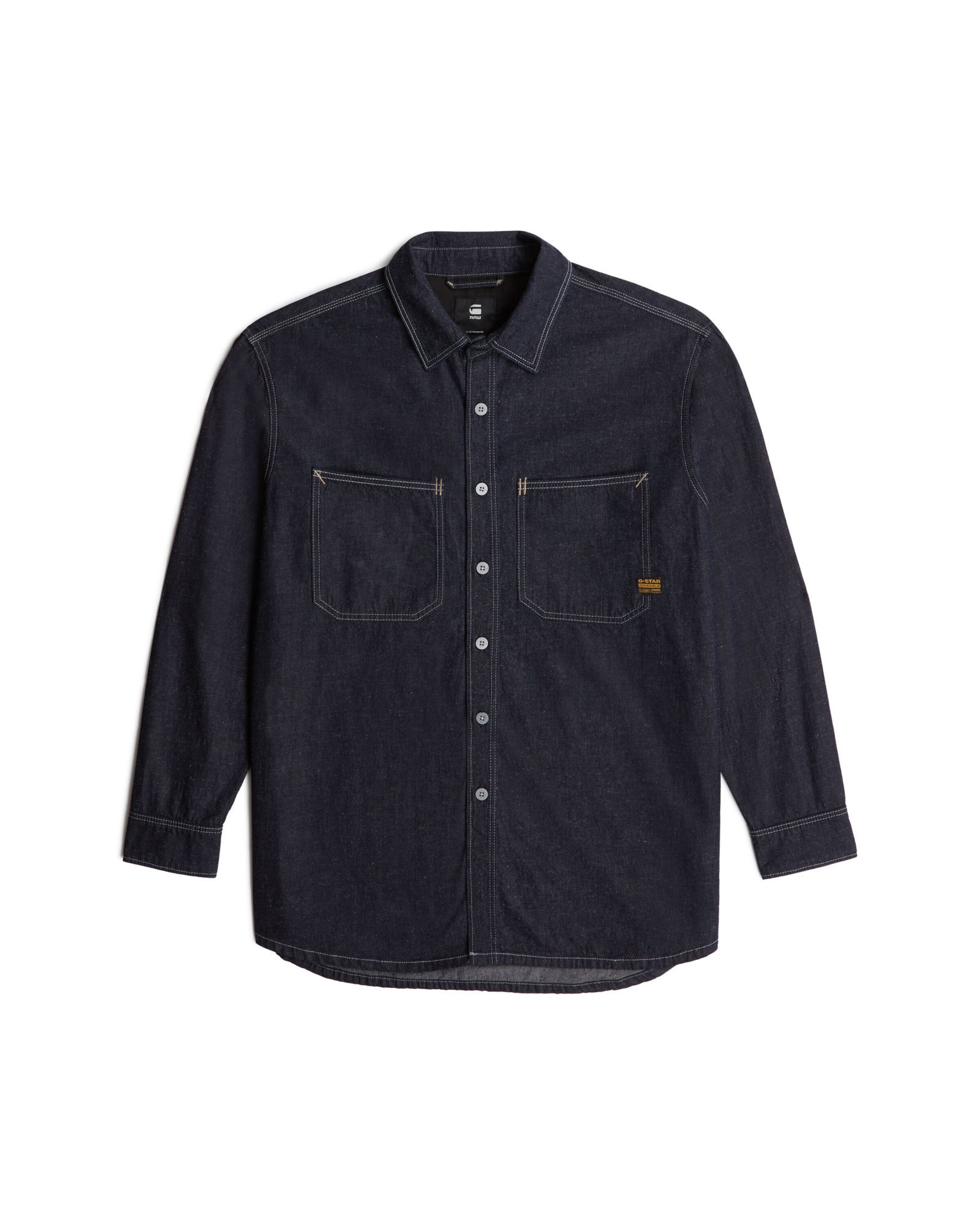 G-STAR Hemd in dunkelblau, Produktansicht