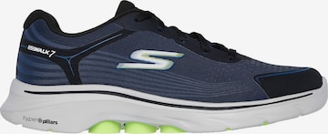 SKECHERS Athletic Lace-Up Shoes in Blue: front
