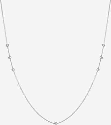 ELLI Halskette Basic Kette, Kugel in Silber