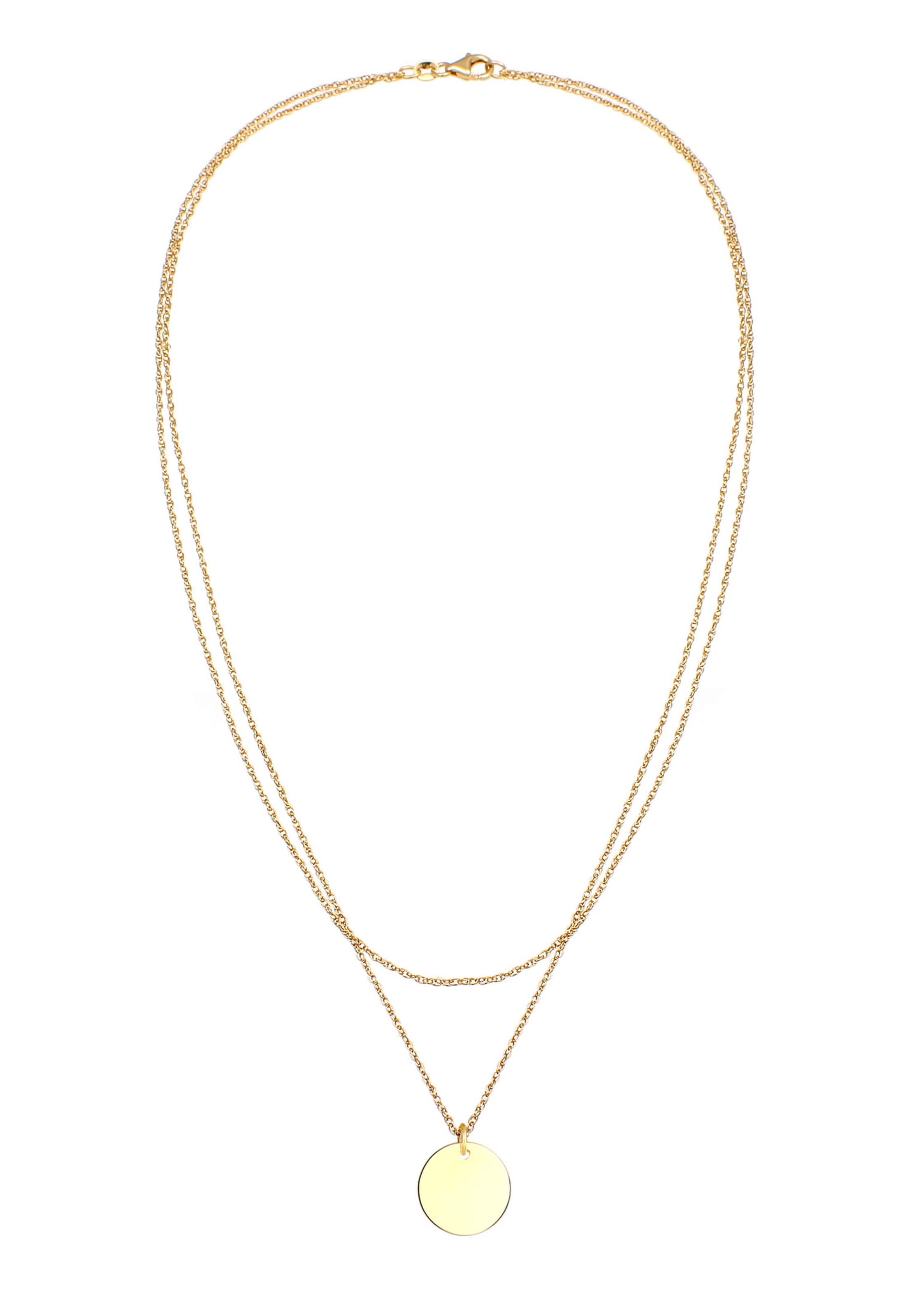 ELLILančić - zlatna boja: prednji dio