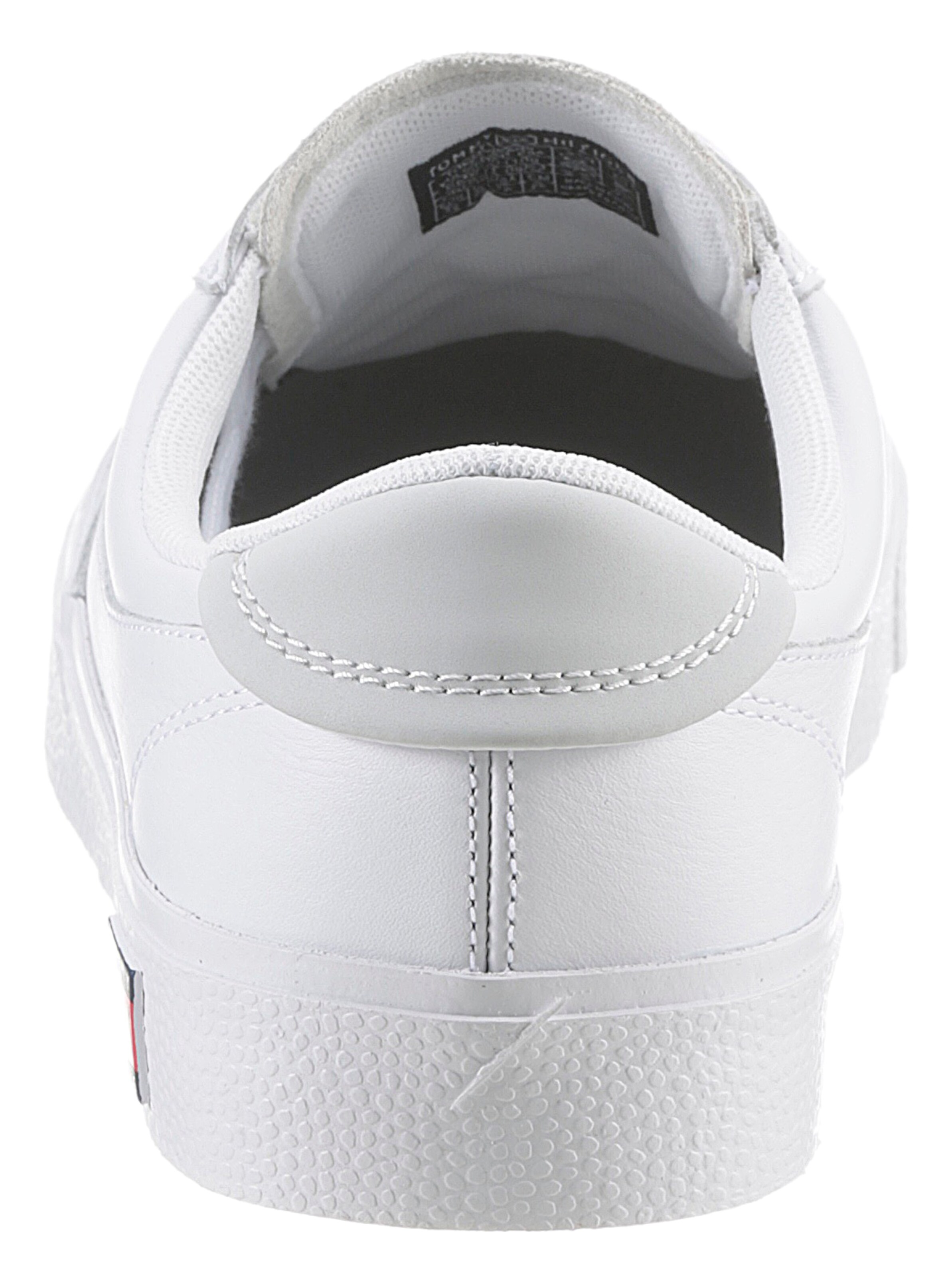 Tommy Jeans - Sapatilhas baixas 'Vulcanized' em branco