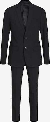Jack & Jones Junior Regular Suit 'Solar' in Black: front