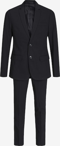 Jack & Jones Junior Regular Suit in Black: front