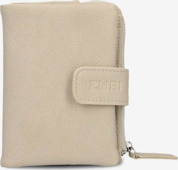 ZWEI Portemonnaie 'Mademoiselle' in Beige: Vorderseite