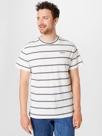 Pepe Jeans Shirt 'TROY' in White: front