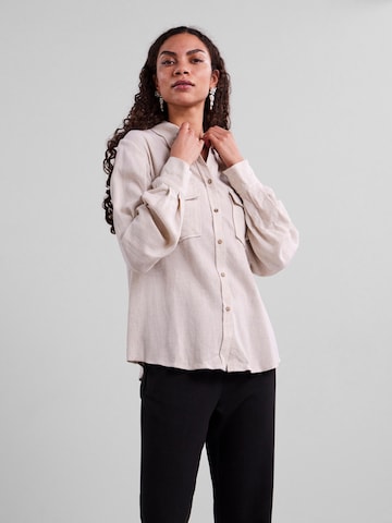 YAS Bluse 'Viggi' i hvid: forside