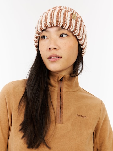 PROTEST Sportsweatshirt 'PRTRemutez' in Braun: Vorderseite