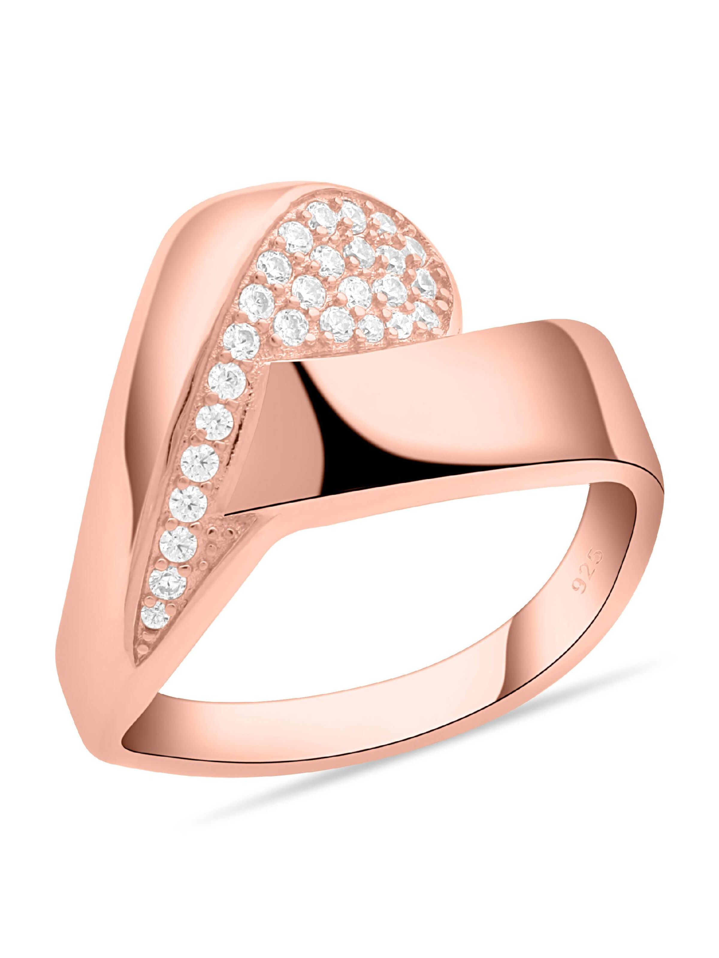 Tony Fein Ring 'Schleifen' in Gold: front