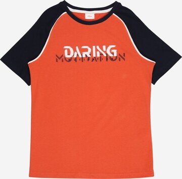 s.Oliver Shirt in Orange: front