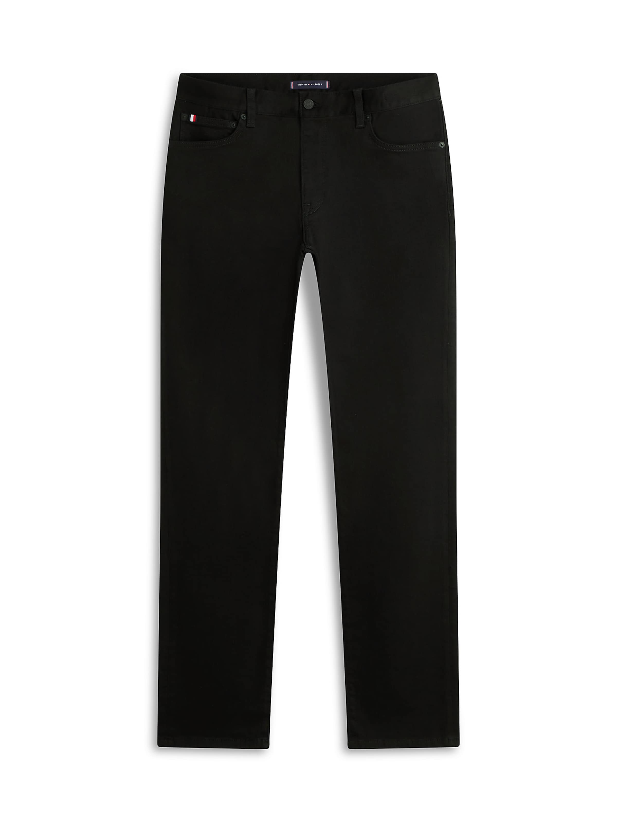 TOMMY HILFIGER Regular Jeans in Schwarz: Vorderseite