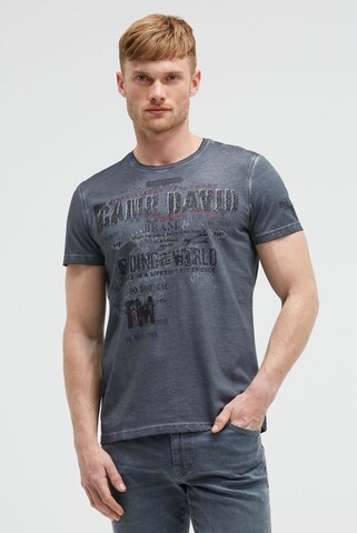 CAMP DAVID Bluser & t-shirts i blå: forside