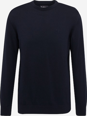 Barbour Sweater in Blue: front
