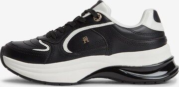 TOMMY HILFIGER Platform trainers in Black: front
