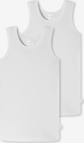 SCHIESSER Undershirt in White: front