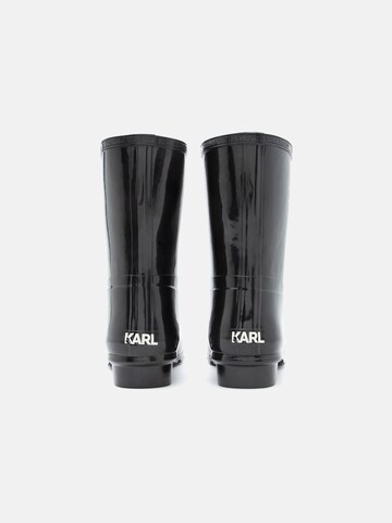 Karl Lagerfeld Gumicsizmák 'KALOSH' - fekete