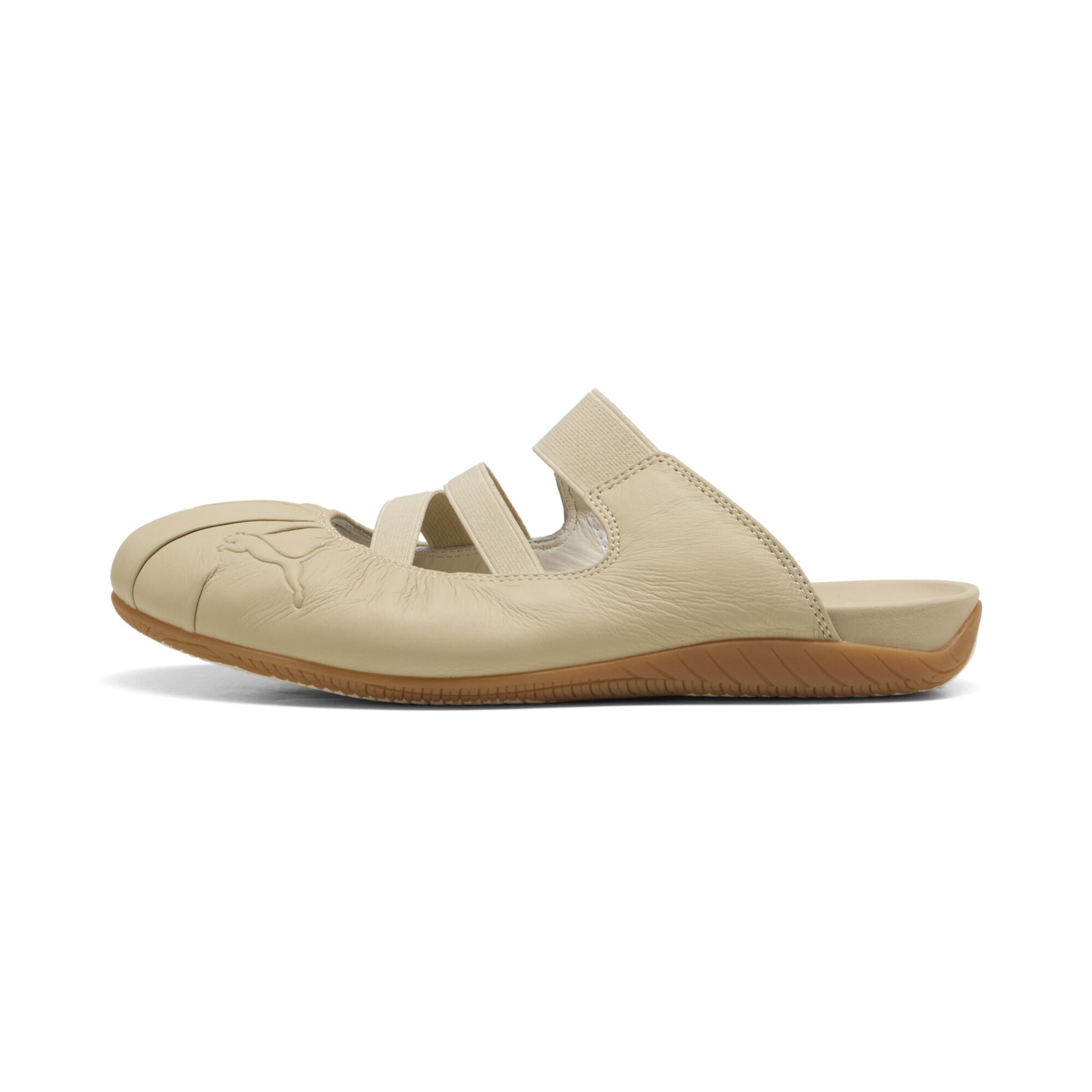 PUMA Mule 'Speedcat' in Beige: front