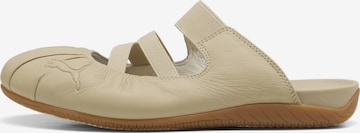 PUMA Muiltjes 'Speedcat' in Beige: voorkant