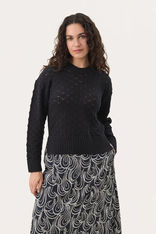 Part Two Sweater in Blue: front
