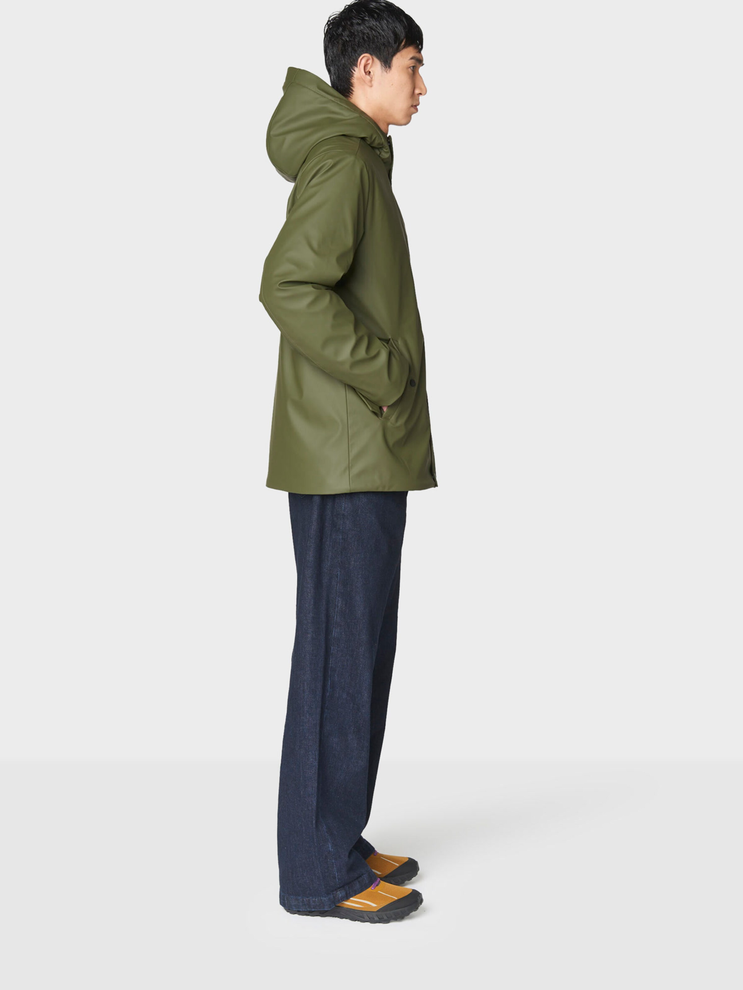 Canadian Classics Between-seasons parka 'Galahad' in Green