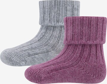 EWERS Socken - (GOTS) in Grau: predná strana