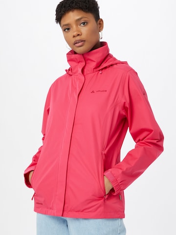 Veste outdoor 'Escape' VAUDE en rose : devant