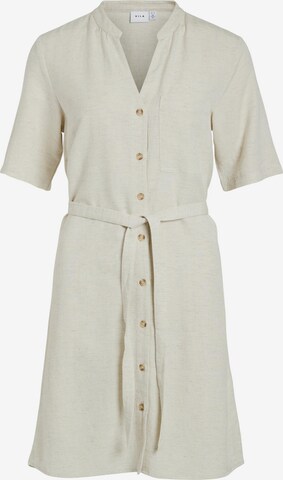 Robe-chemise 'Prisilla' VILA en beige : devant