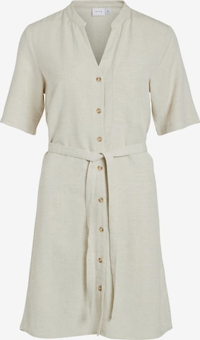 VILA Shirt dress 'Prisilla' in Beige: front