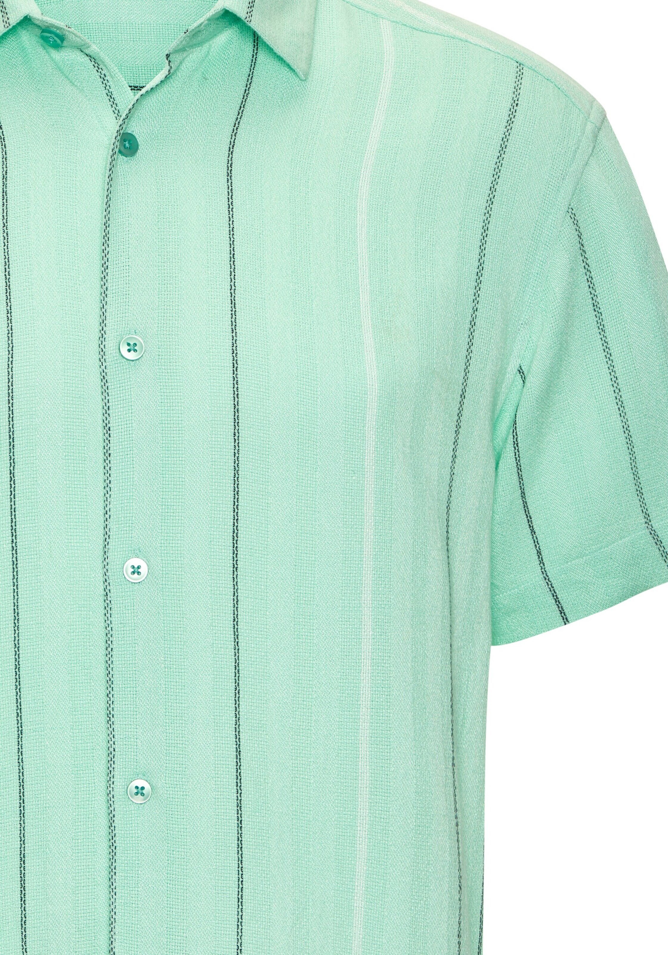 JOHN DEVIN Regular fit Button Up Shirt in Green