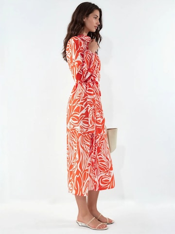 Abito camicia di MSN Collection in arancione